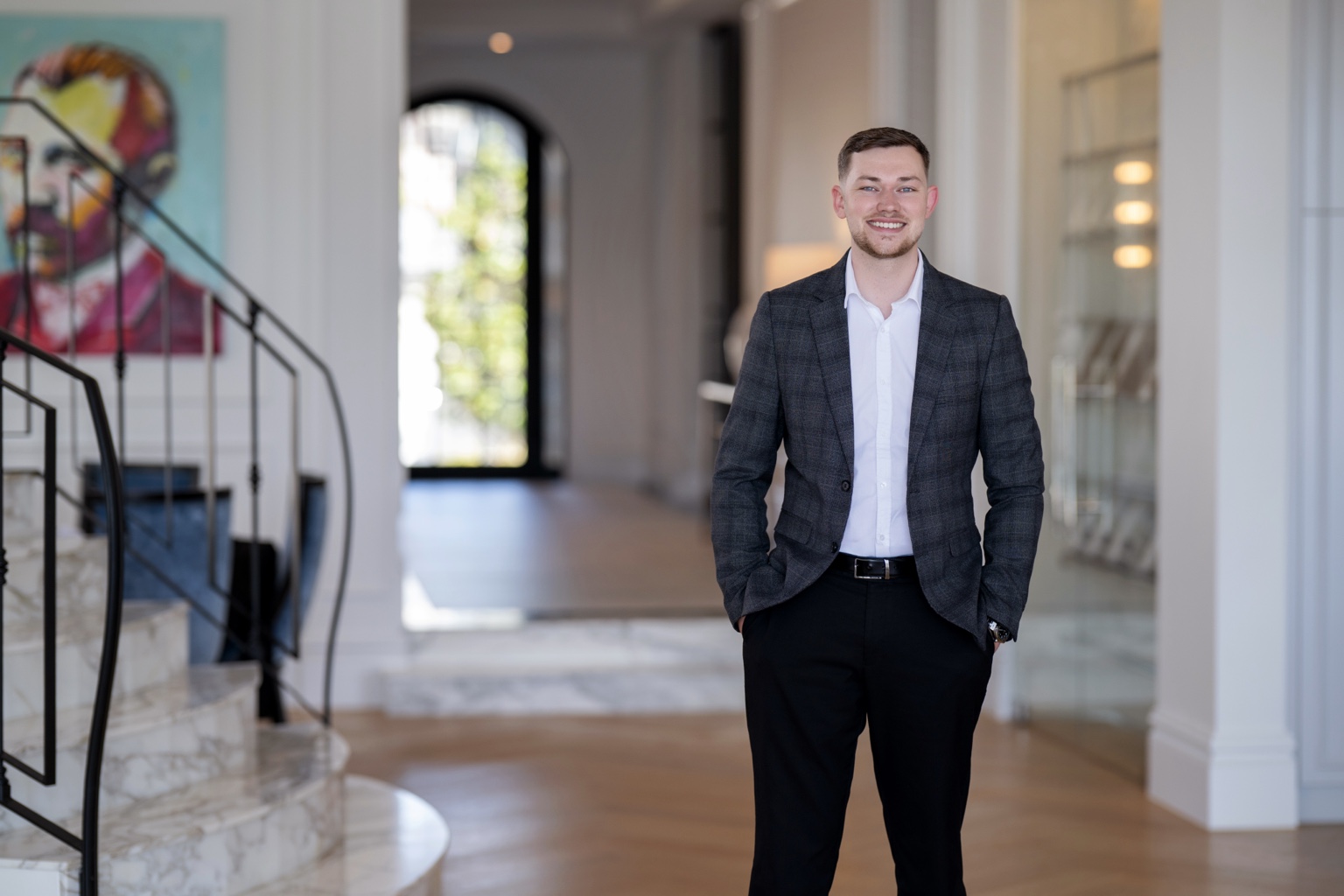 Bailey Hyland in a luxury property